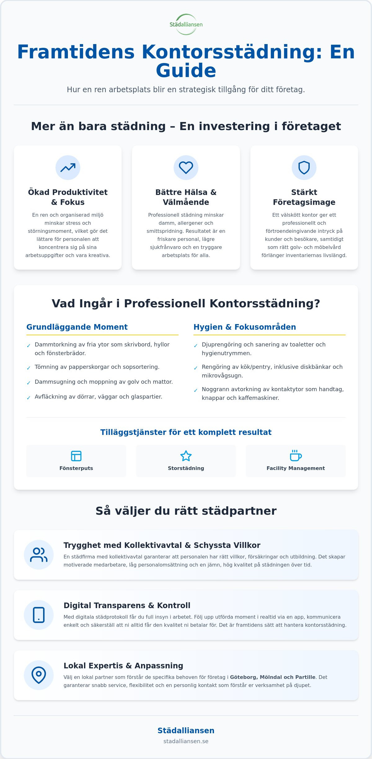 Kontorsstädning
