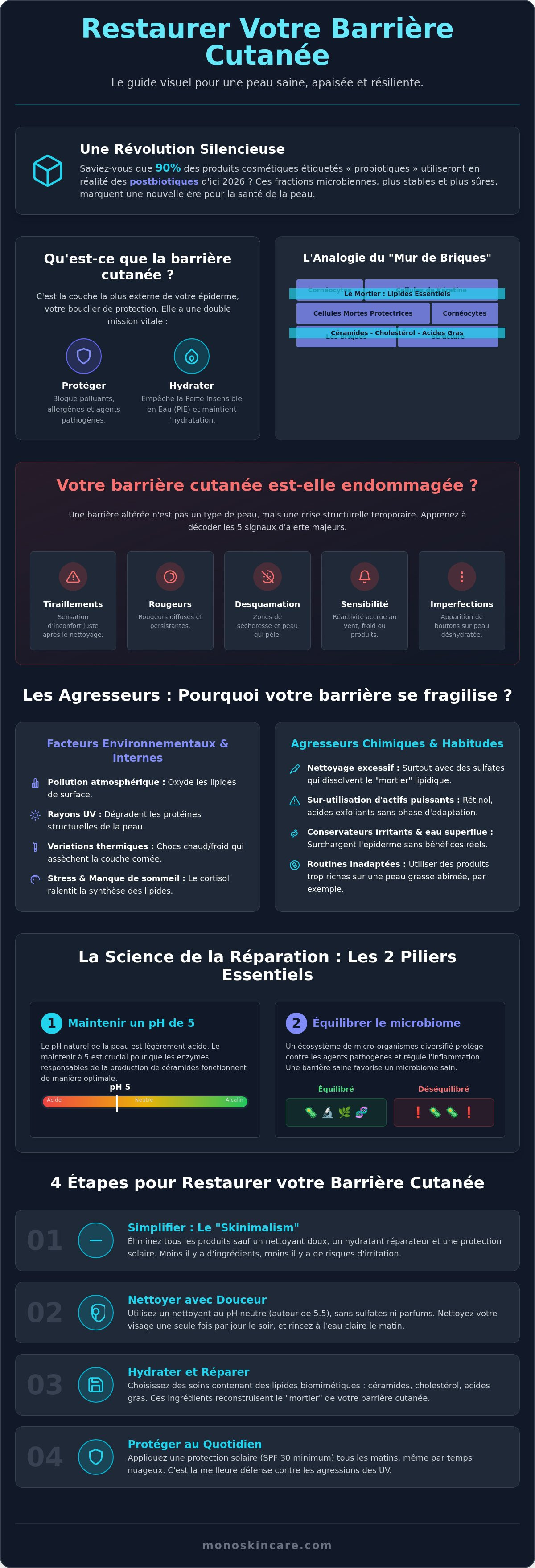 Comment restaurer la barrière cutanée