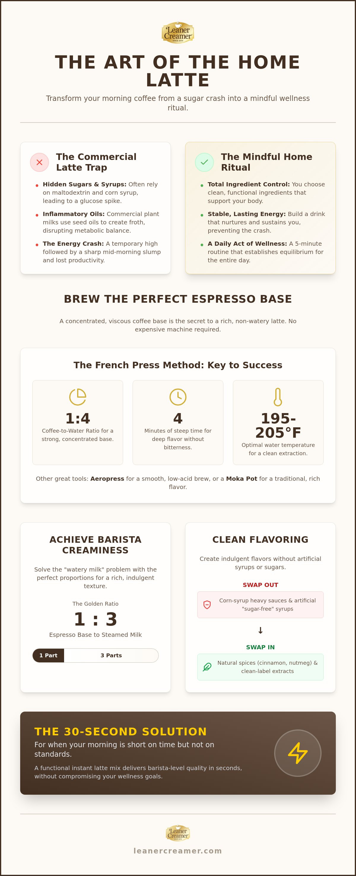 Latte's at home