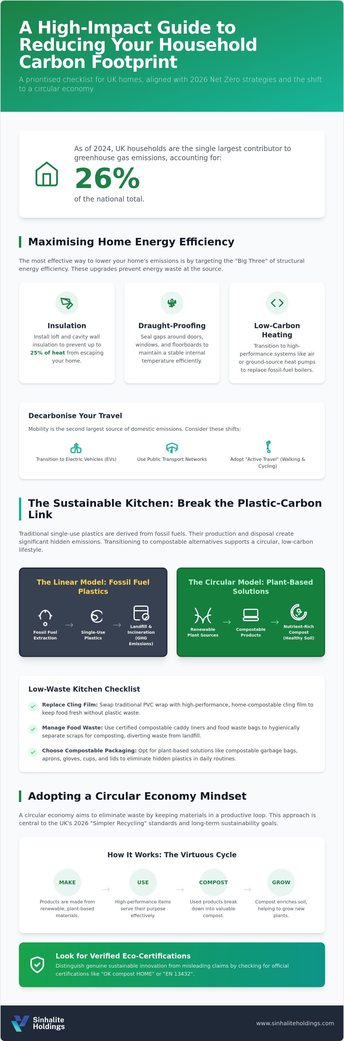 Reducing your household carbon footprint