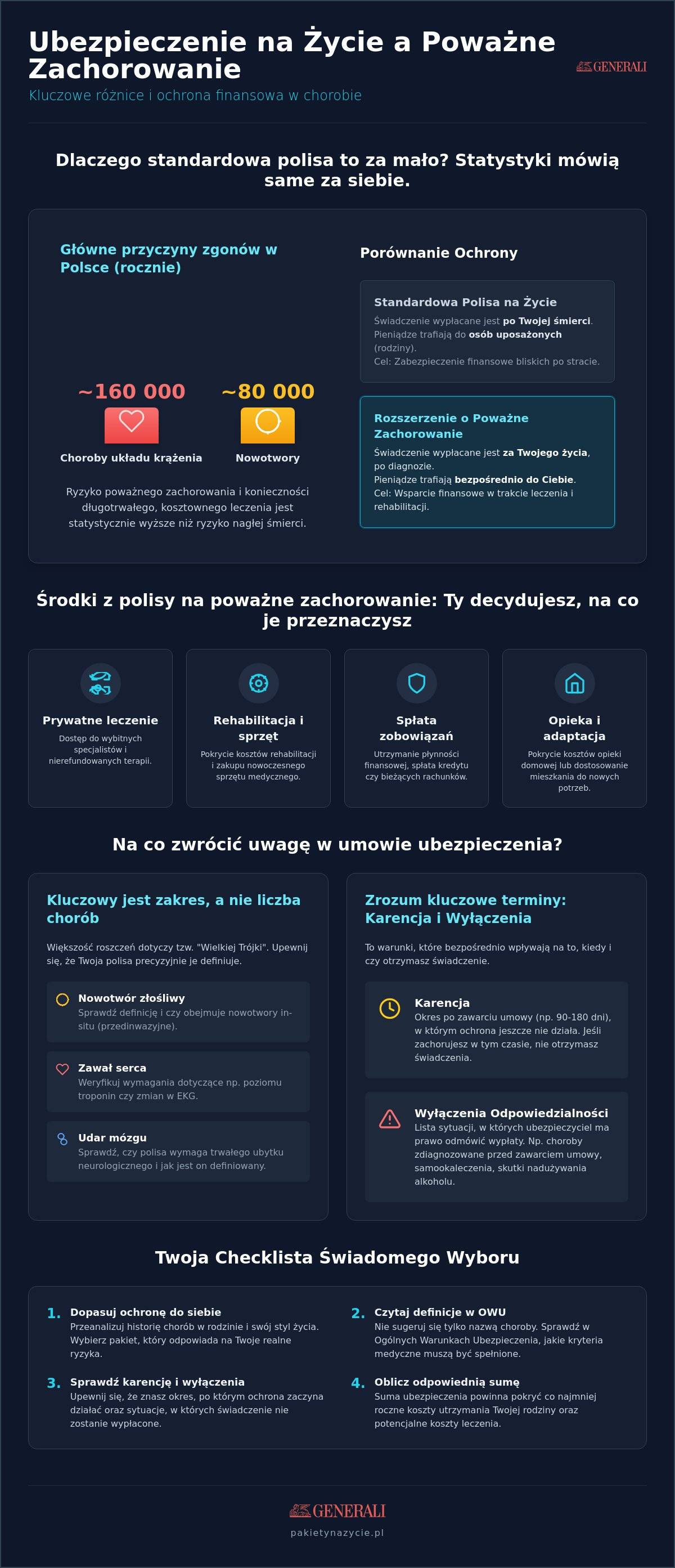 Ubezpieczenie na życie a poważne zachorowanie