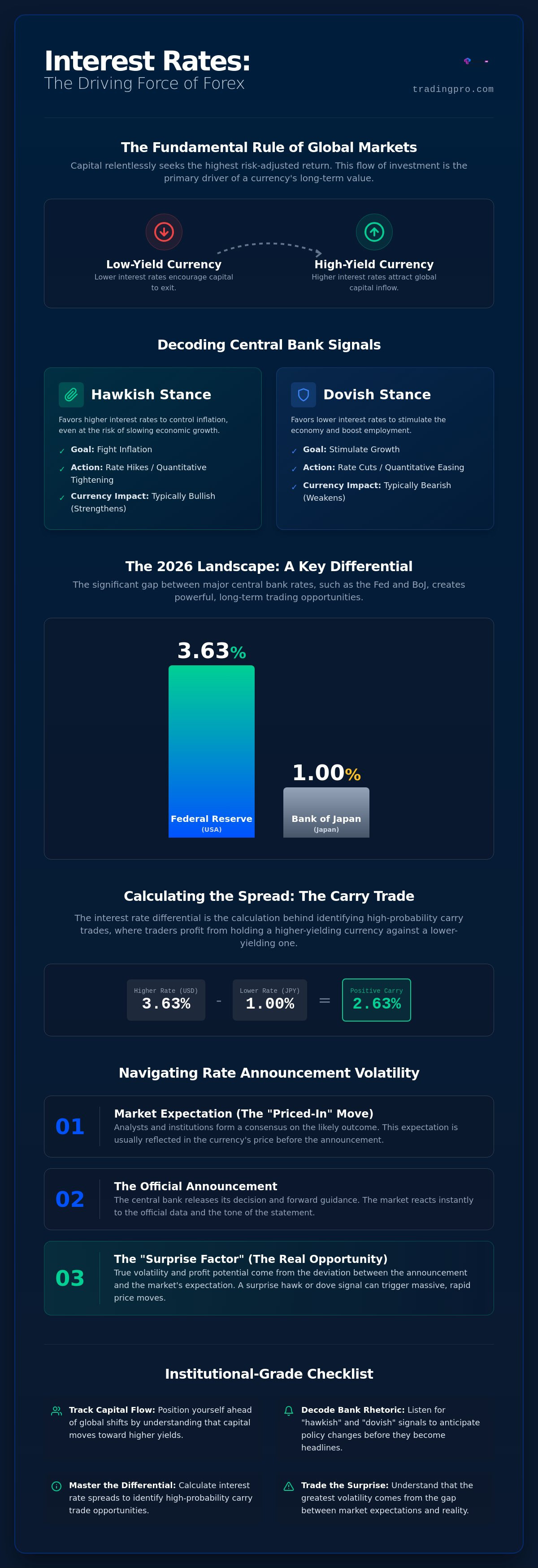 Impact of interest rates on forex