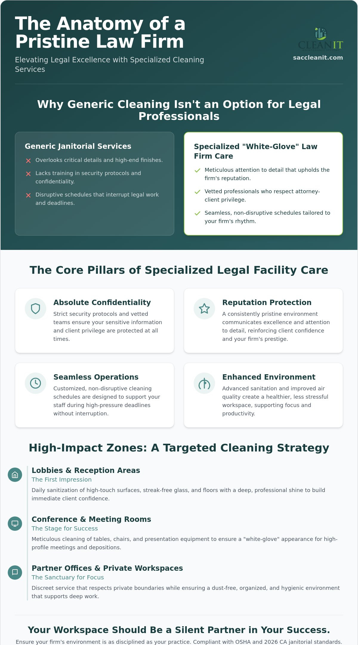 Law firm cleaning services Sacramento