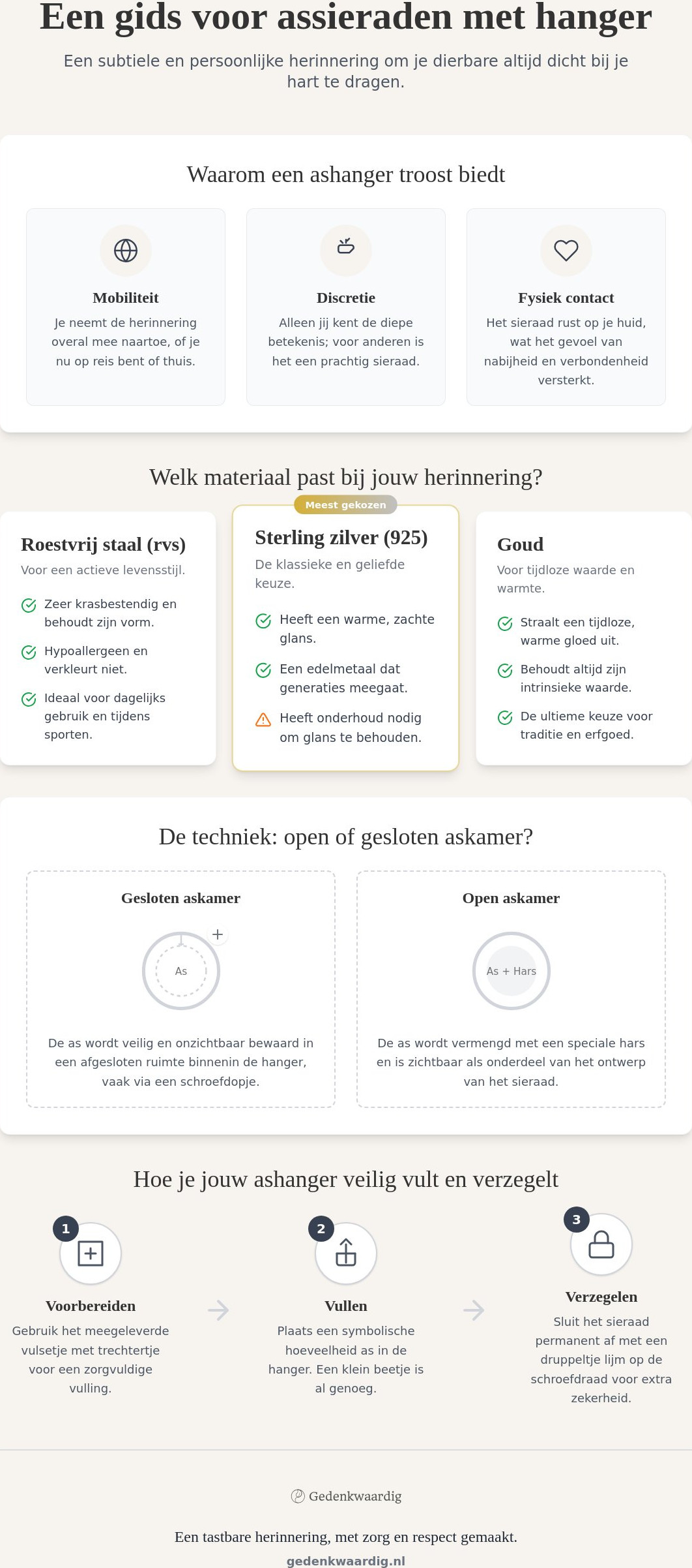 Assieraden met hanger