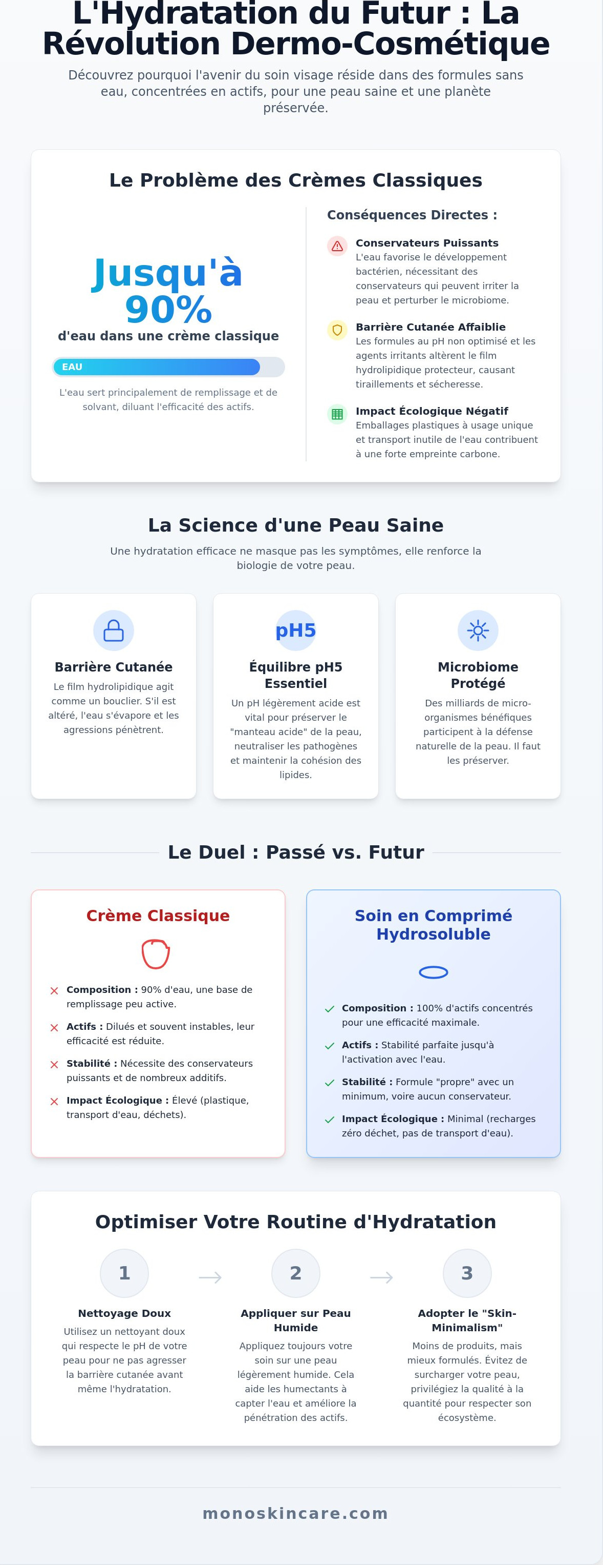 Soin hydratant visage