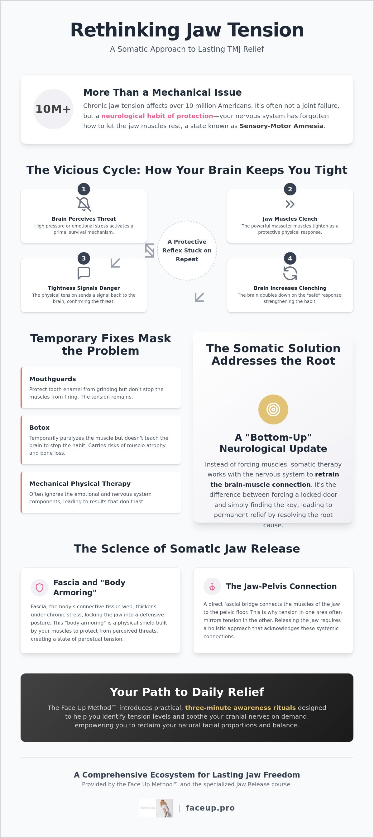 Somatic therapy for tmj