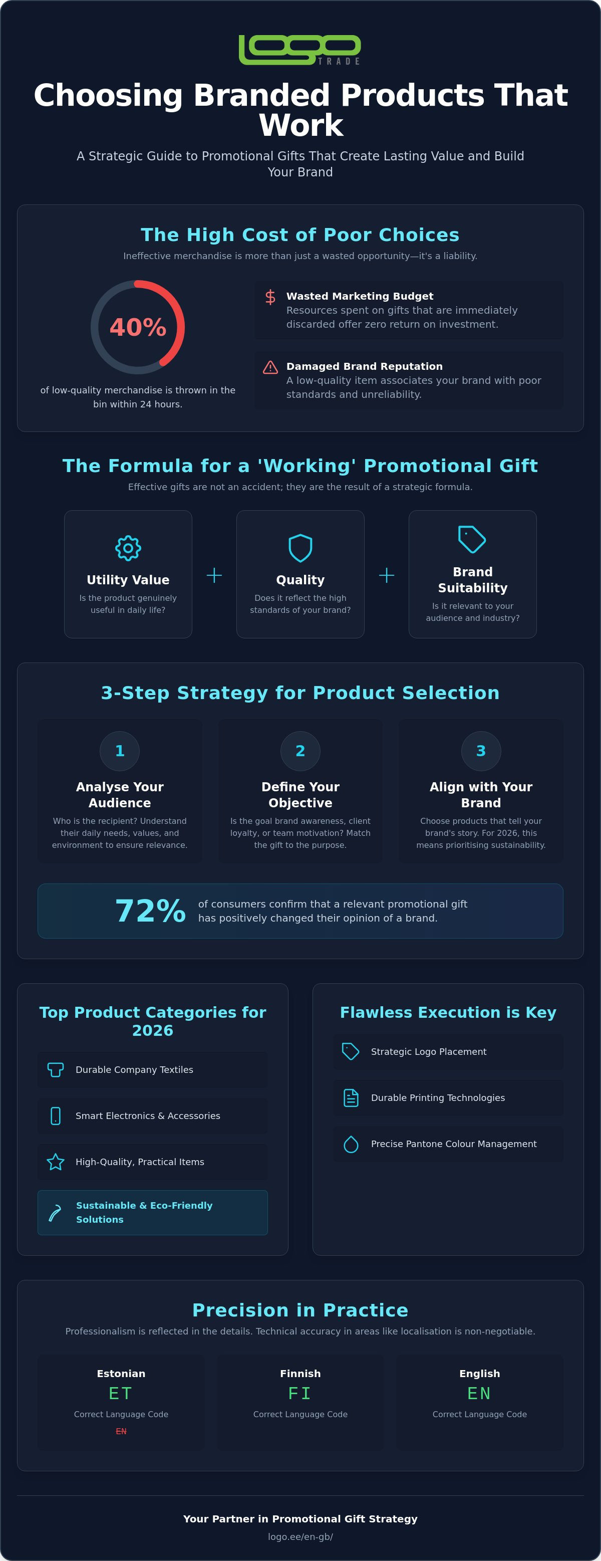 Branded products that work