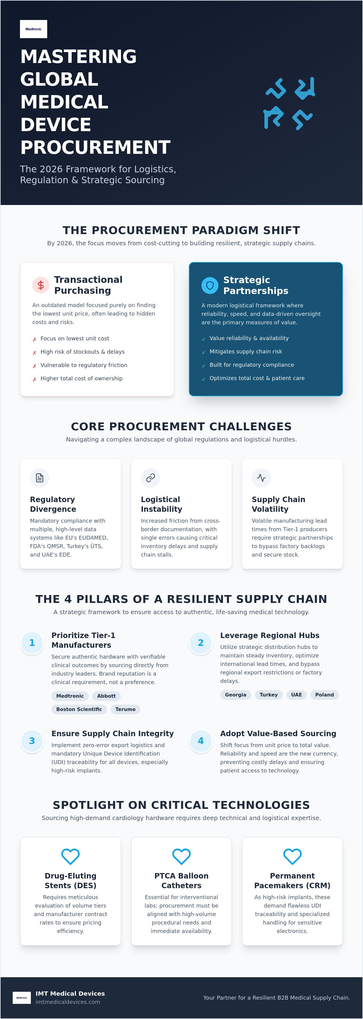 Global medical device procurement