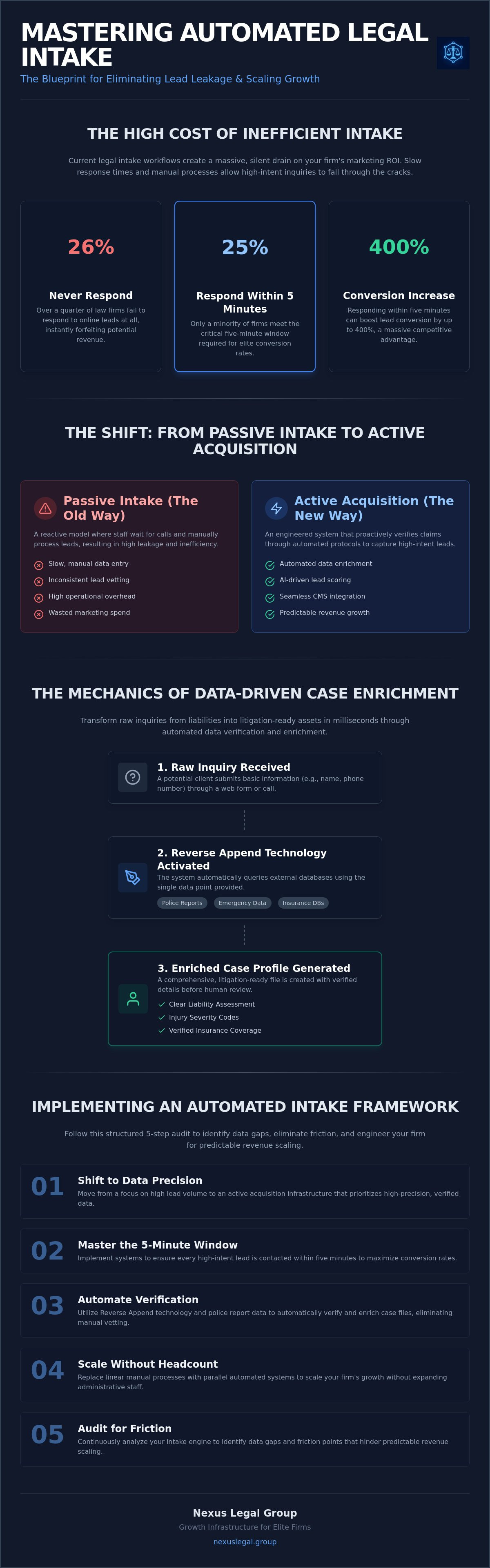 Legal intake workflow management