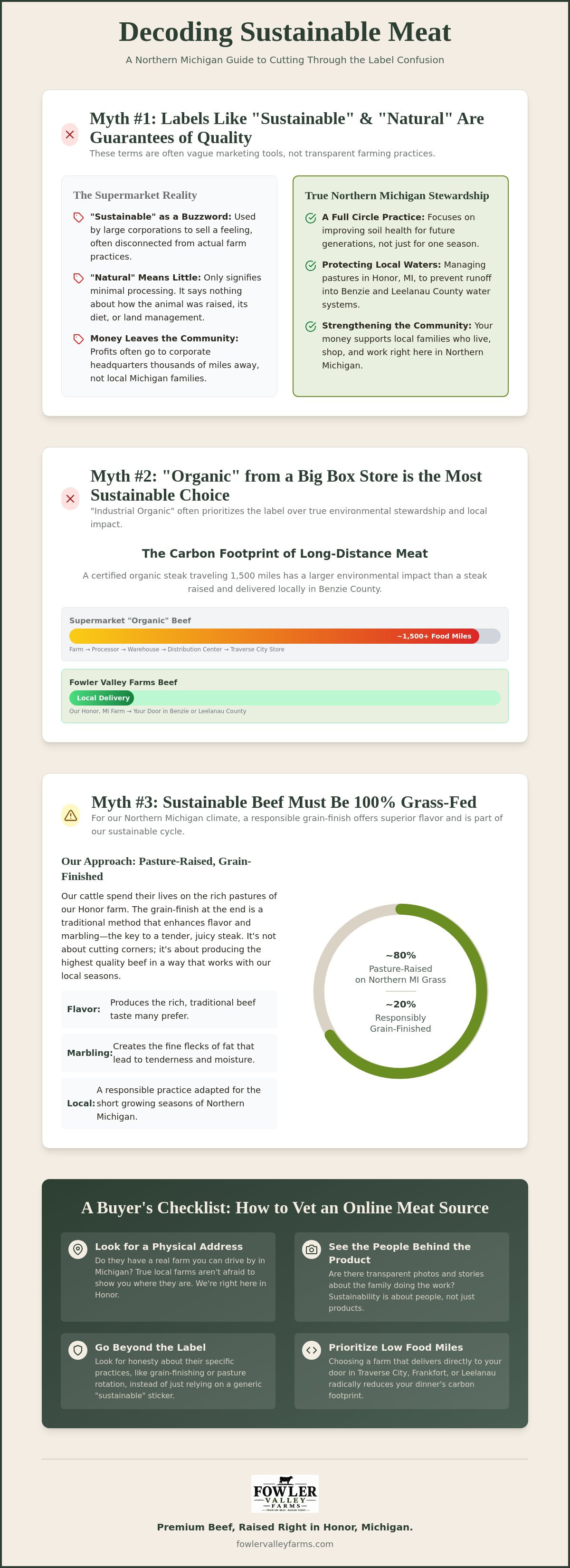 Sustainable farm meat online