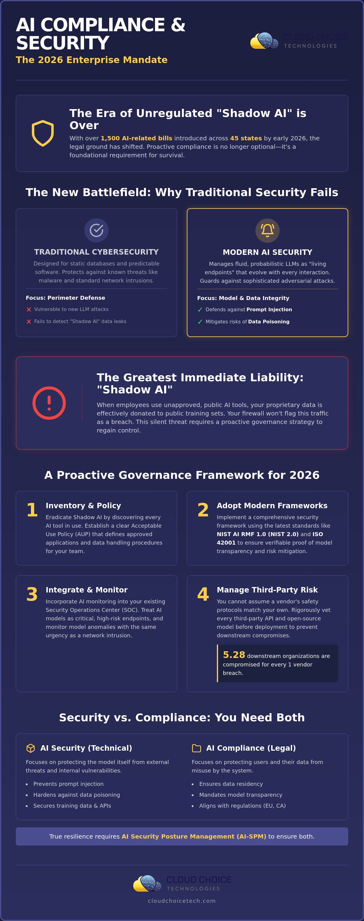 AI compliance and security