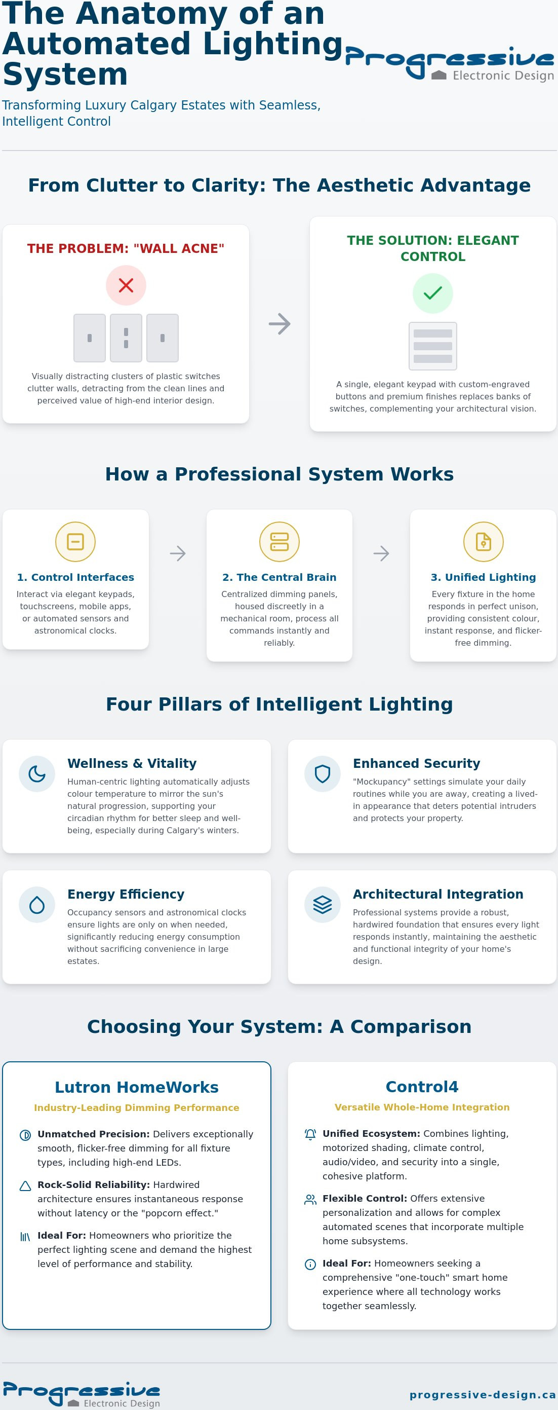Automated lighting control systems