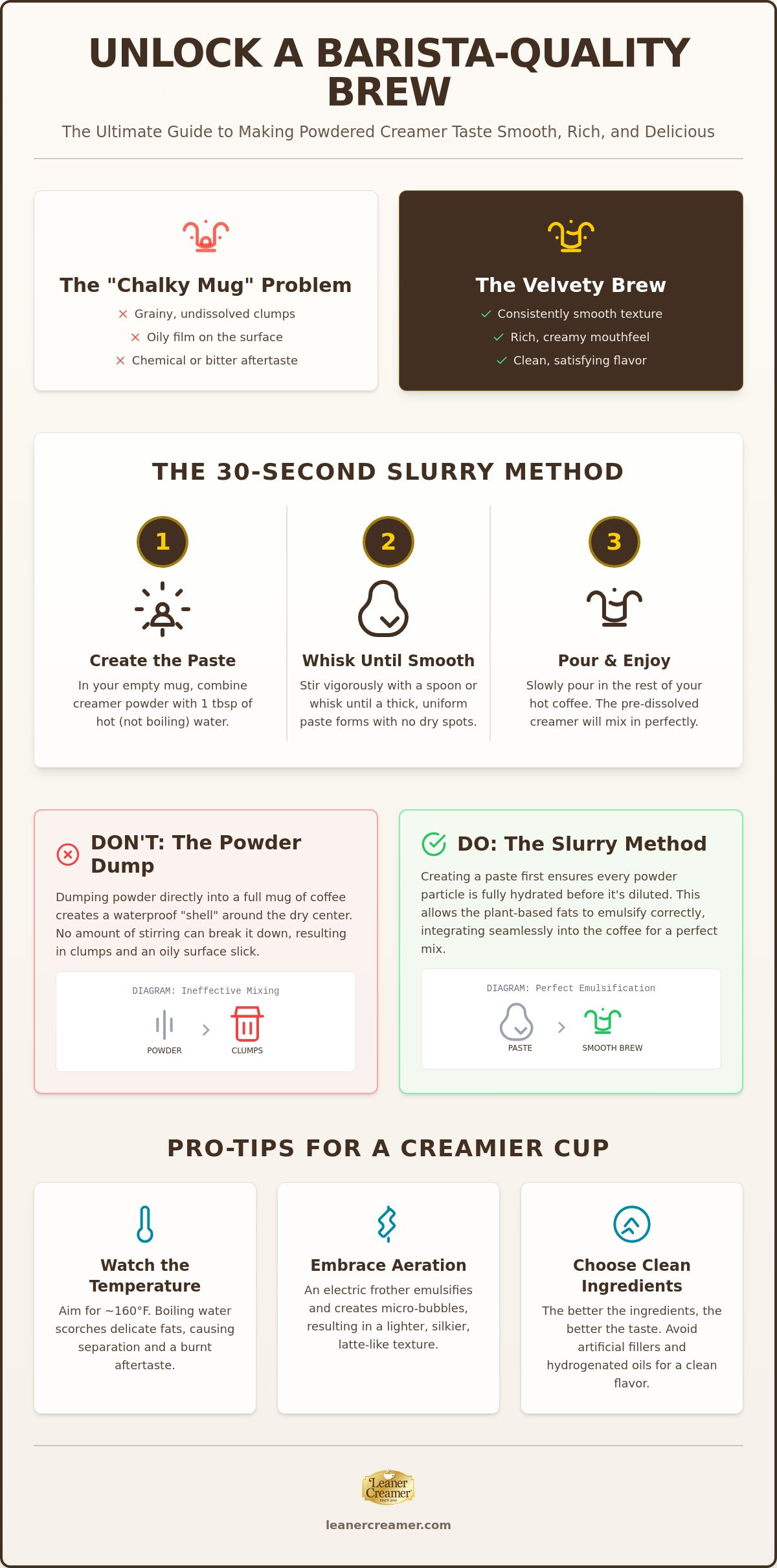How to make powdered creamer taste good