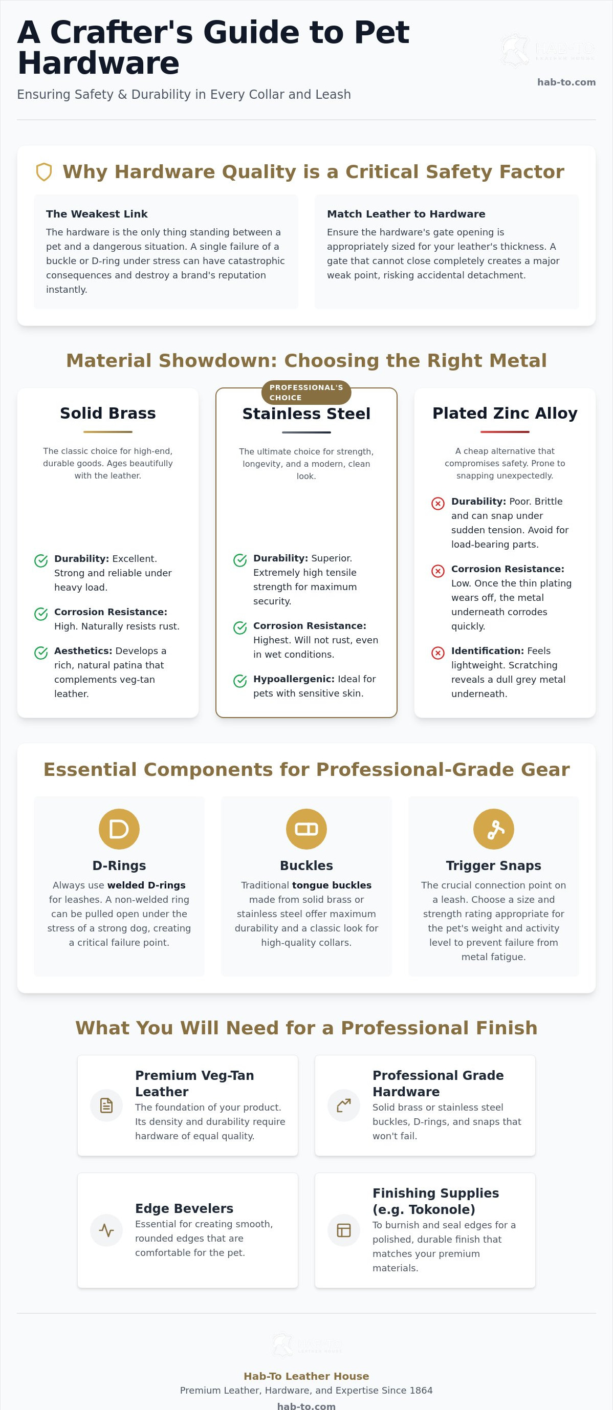 Best hardware for pet accessories