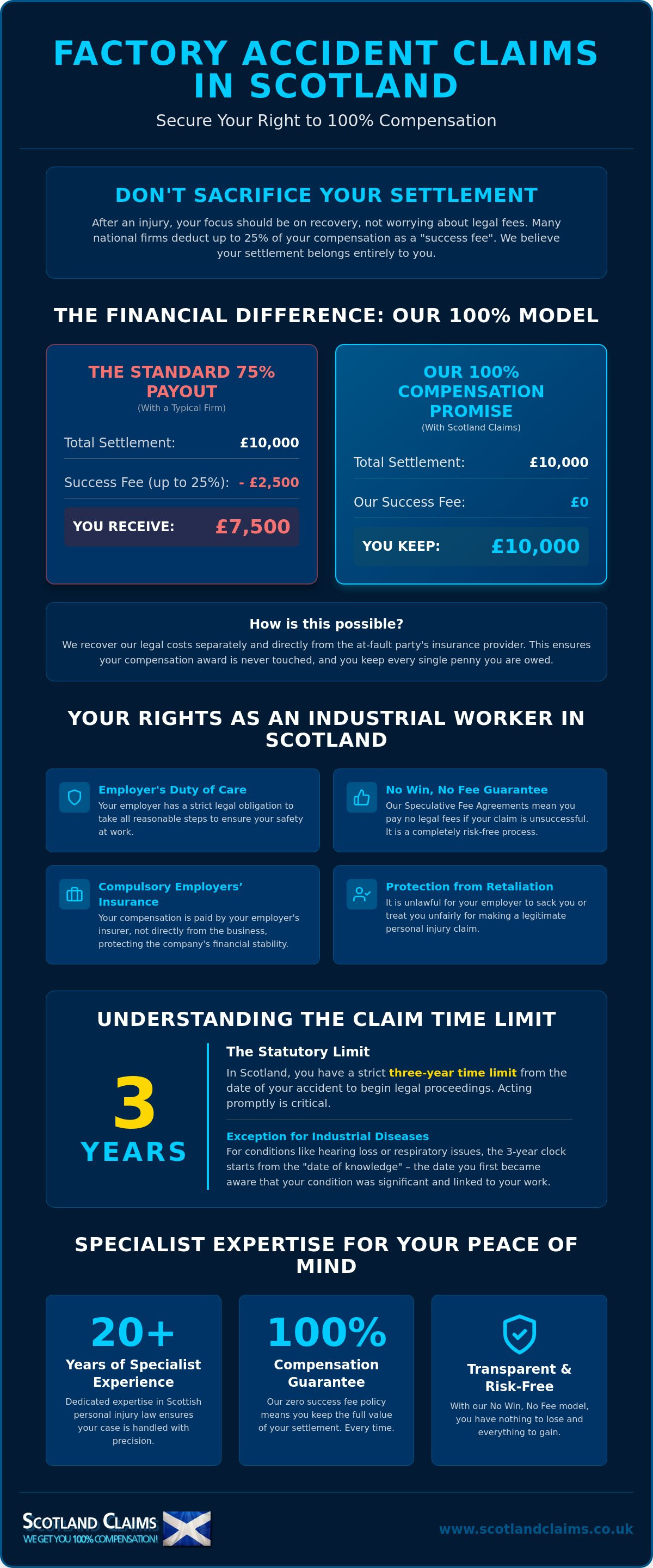 Factory accident claims scotland