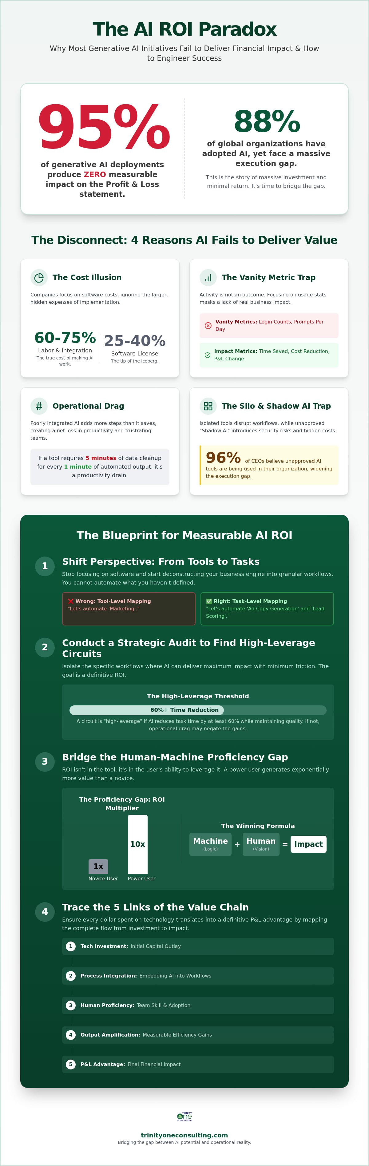 AI ROI mapping for companies