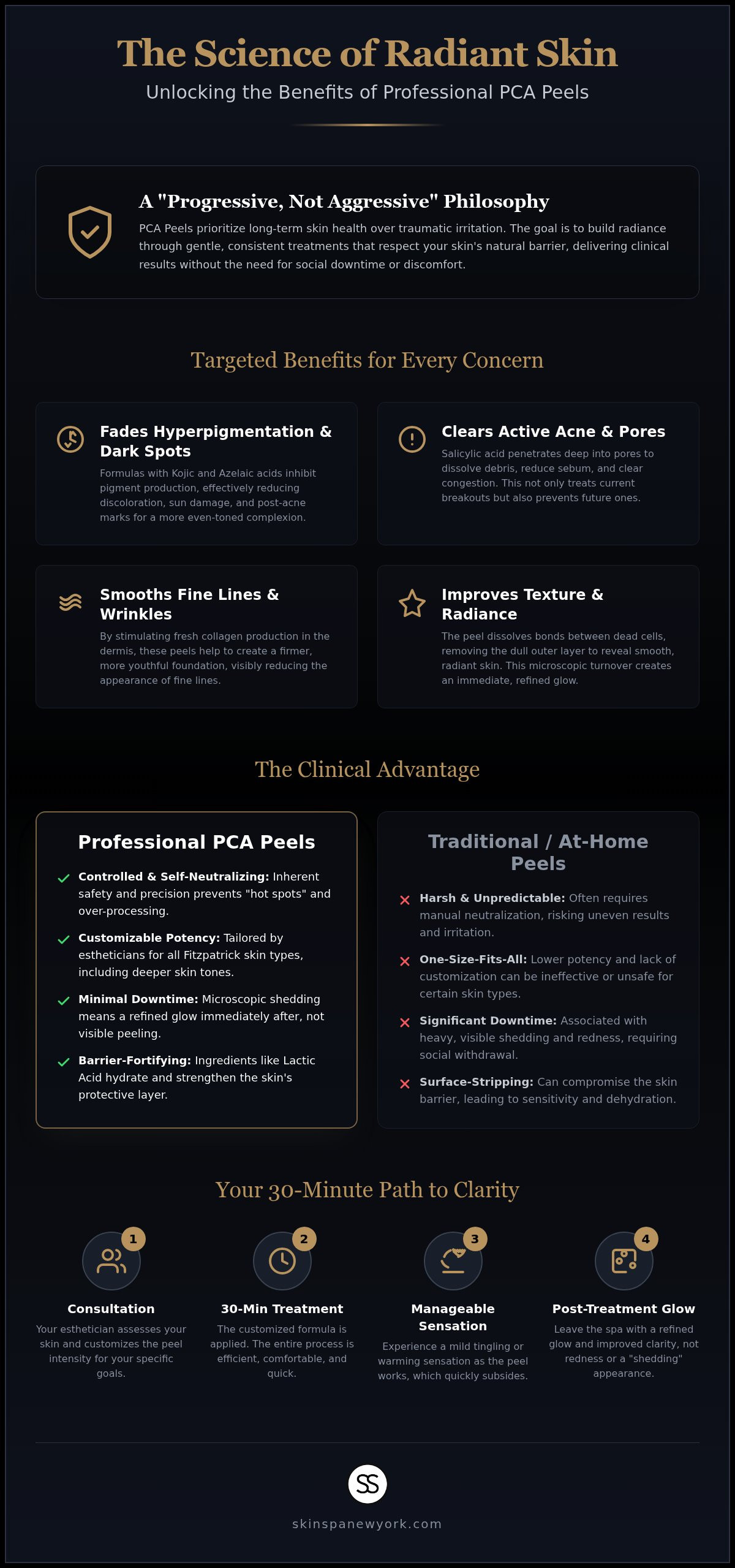 PCA peel benefits
