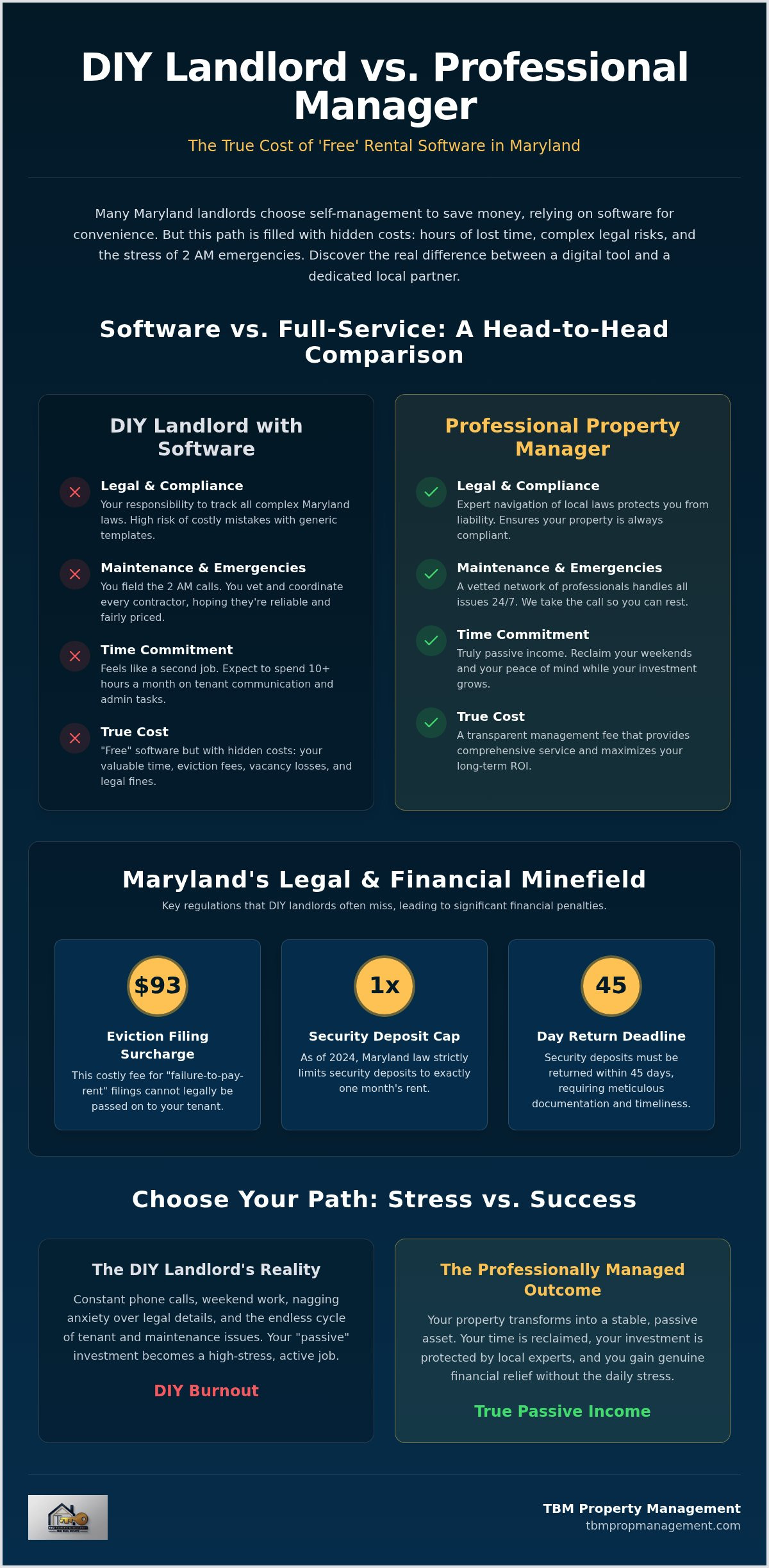 DIY landlord vs property manager maryland