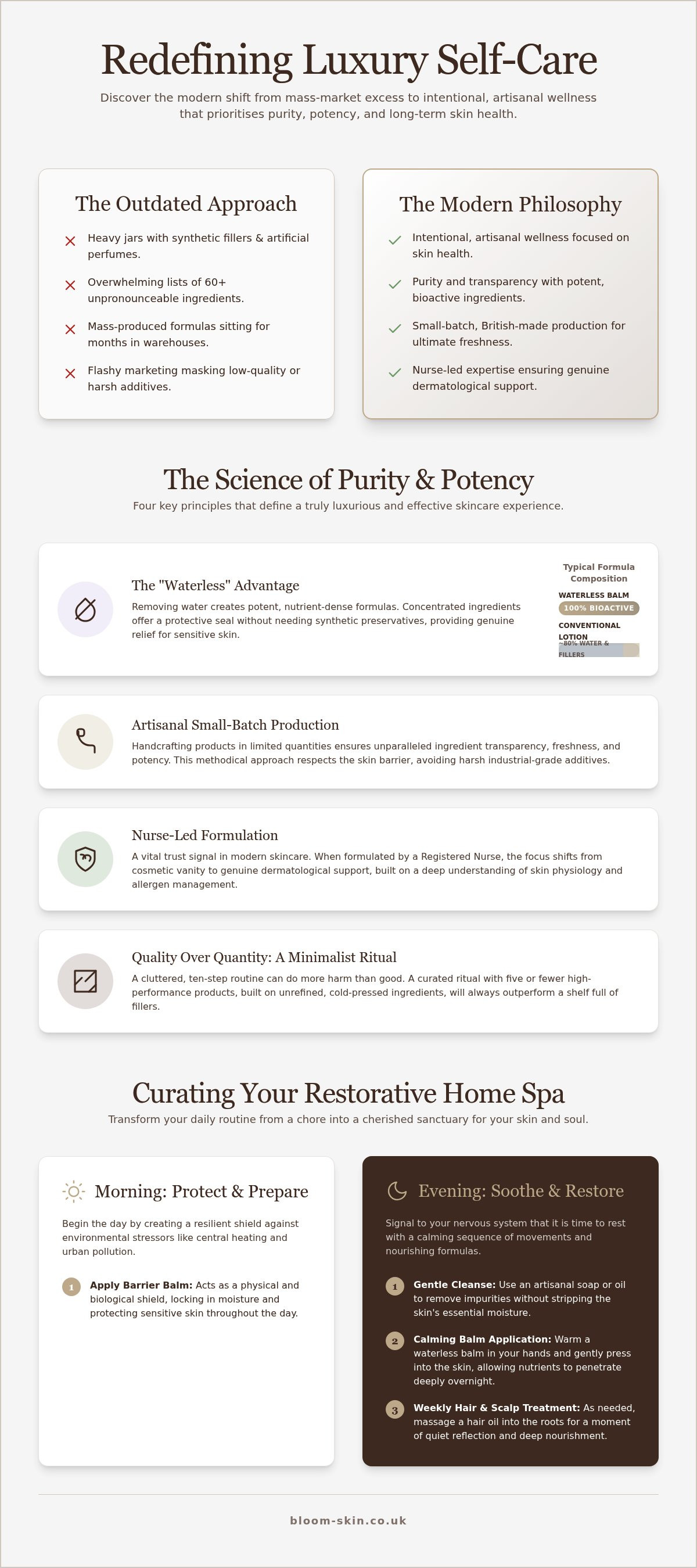 Luxury self care products uk