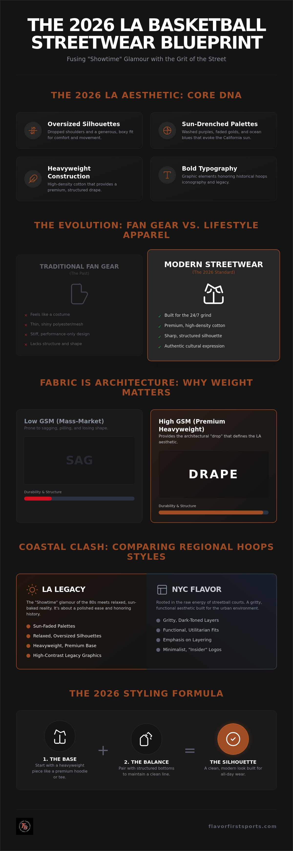 LA basketball streetwear