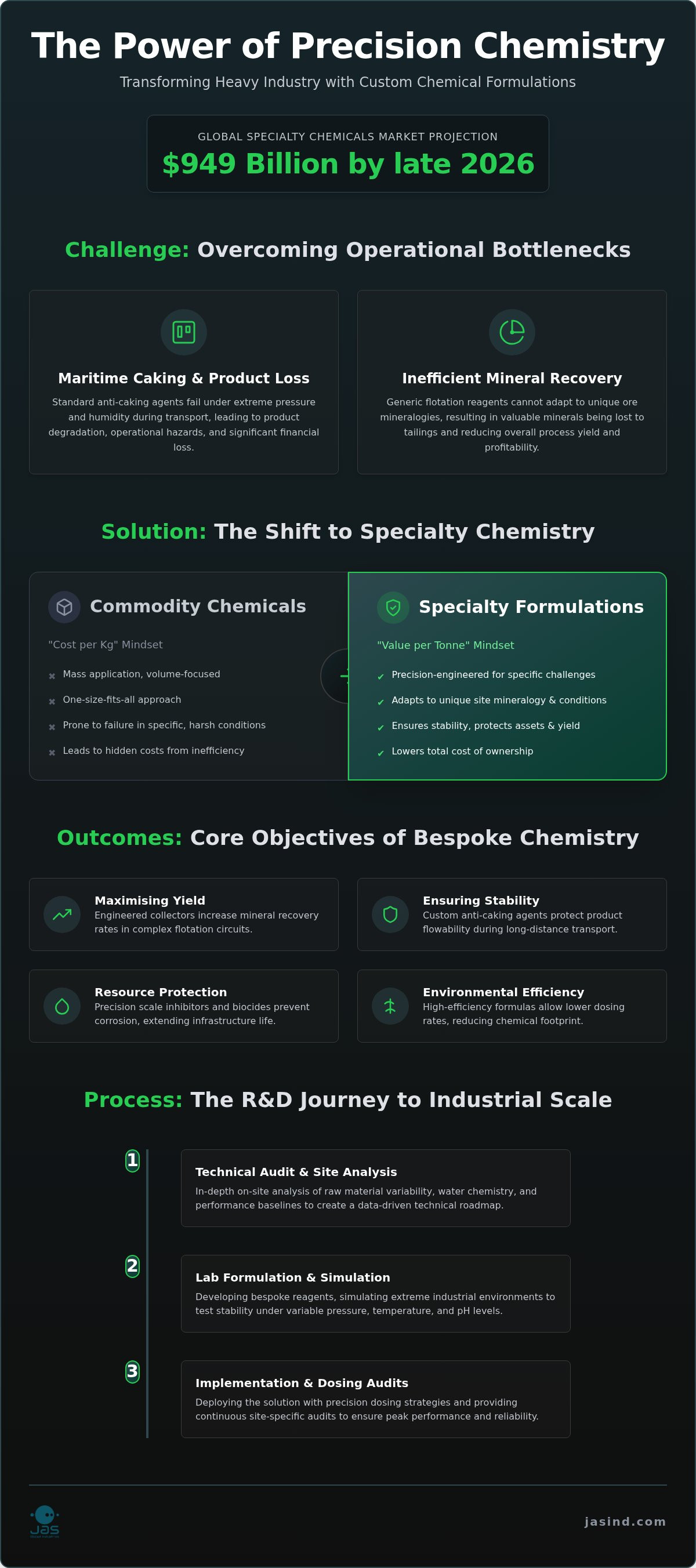 Custom chemical formulation services