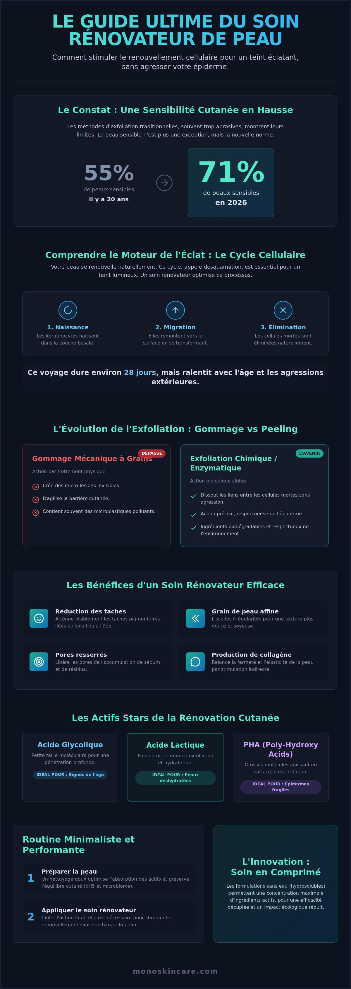 Soin rénovateur de peau