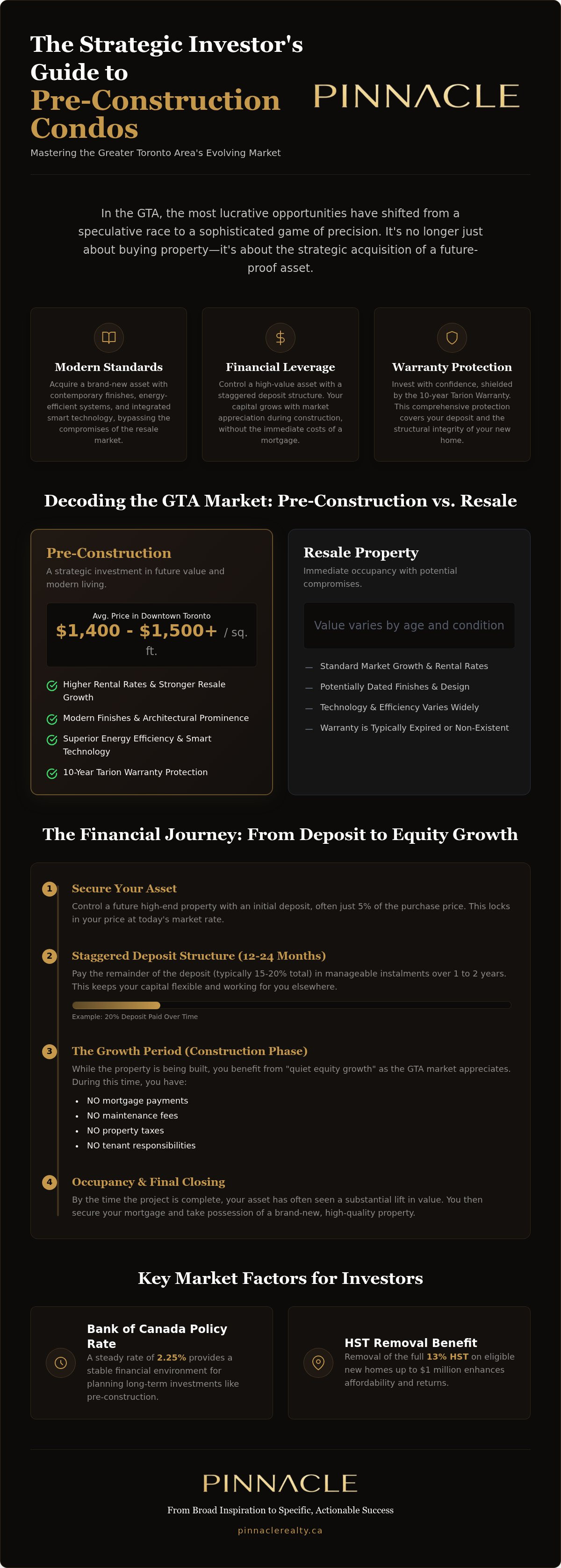 Investing in pre-construction condos GTA