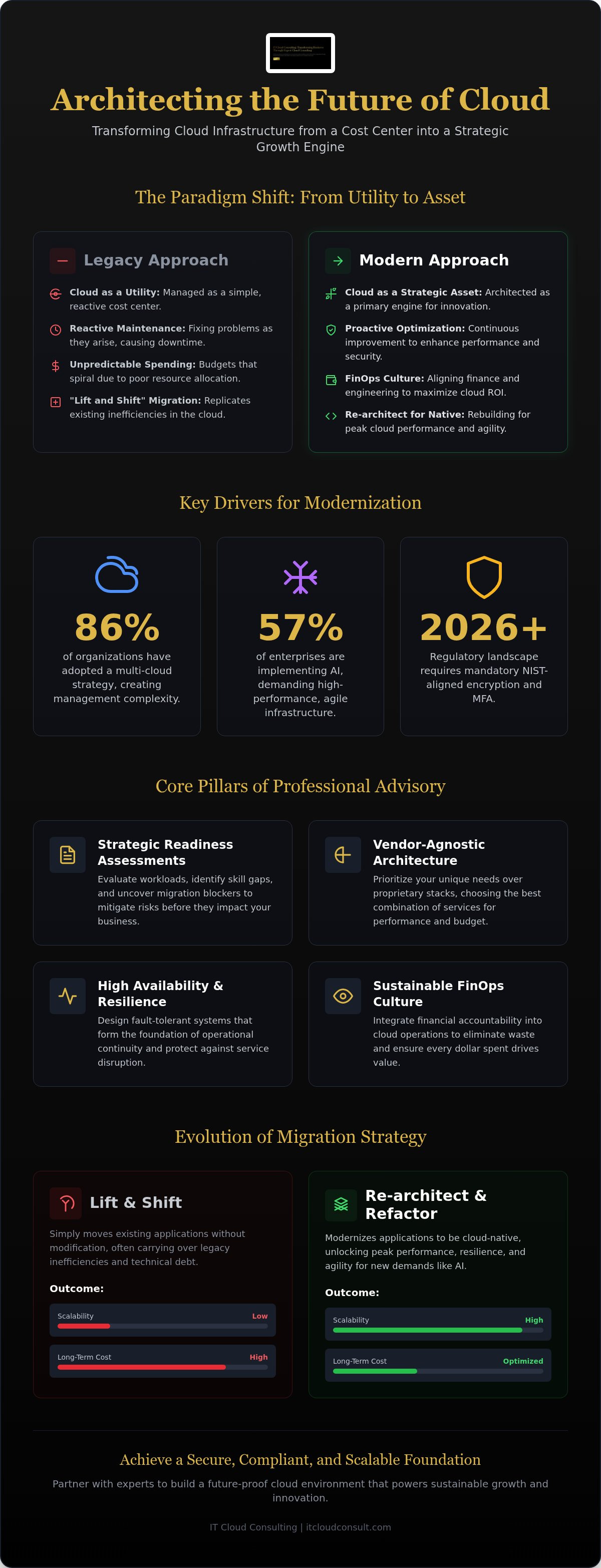 Cloud infrastructure consulting