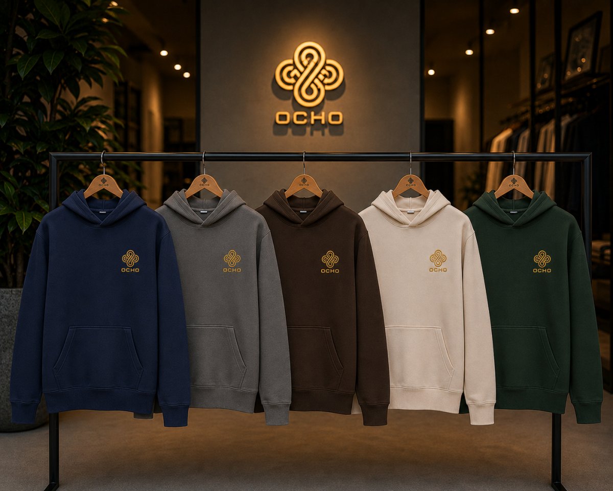 Een stijlvolle premium hoodie waarin minimalisme,comfort en luxe samenkomen.