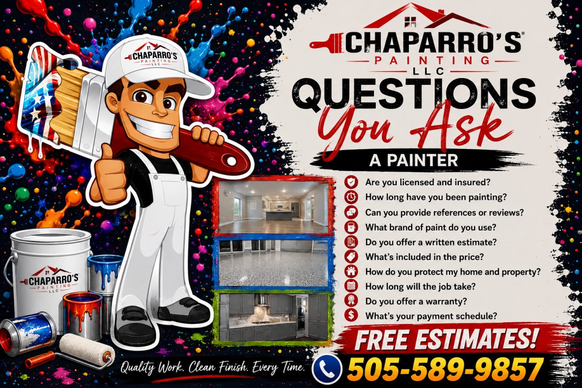 questions to ask a painting contractor Best Practices and Expert Advice