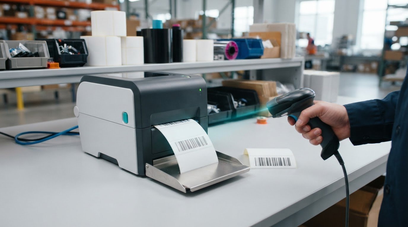 1D Barcode Printing: How to Create Labels That Scan Reliably