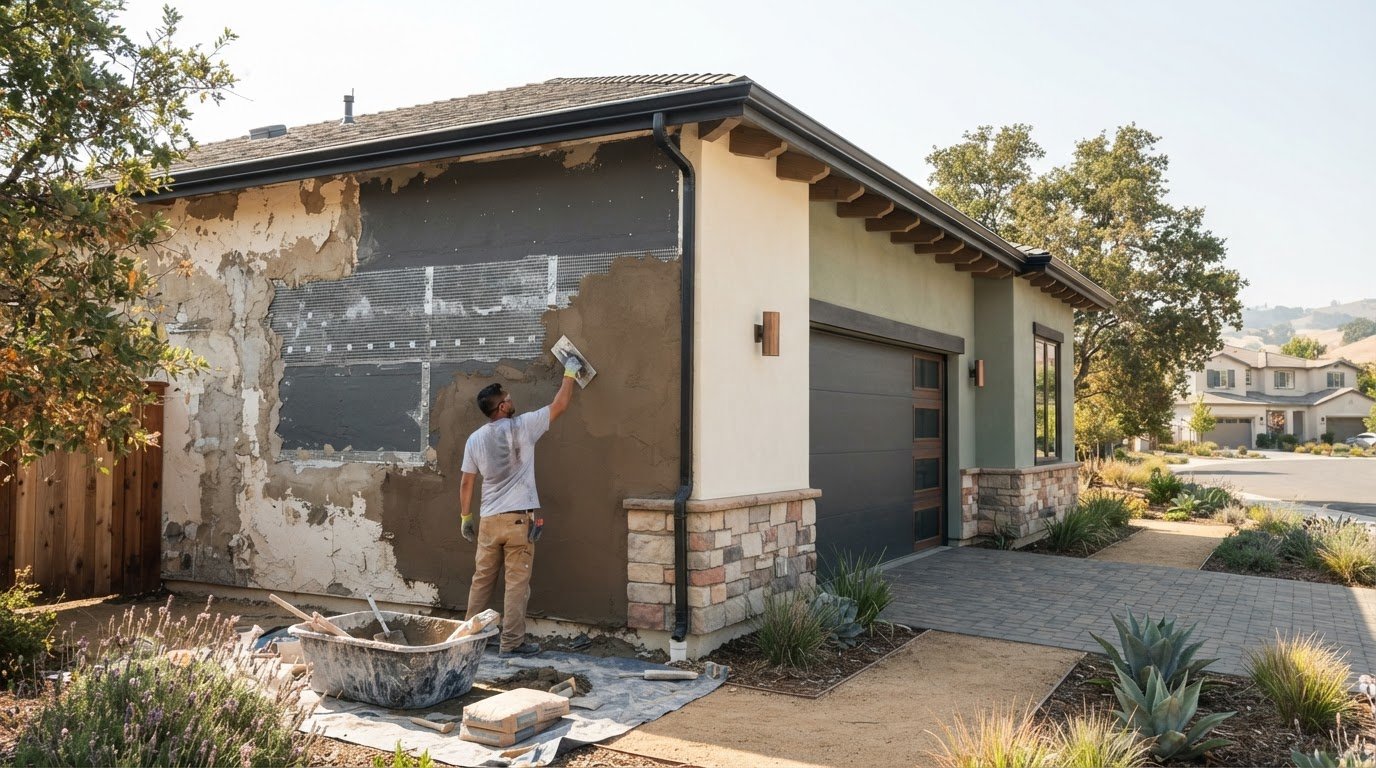 2026 Cost to Re-Stucco a House in Orangevale