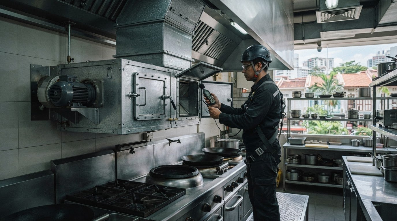 2026 Guide: Kitchen Ventilation A&A for Singapore F&B