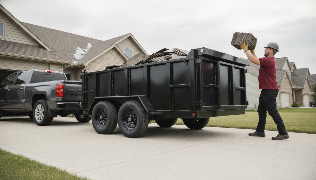 2026 Guide: Roofing Dump Trailer Rental in Omaha