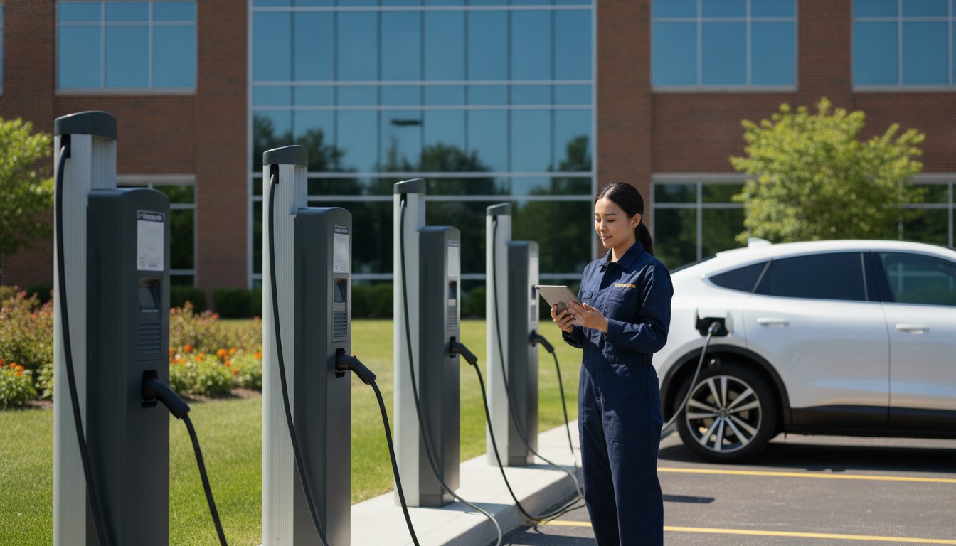 2026 Illinois Commercial EV Charger Installation Guide