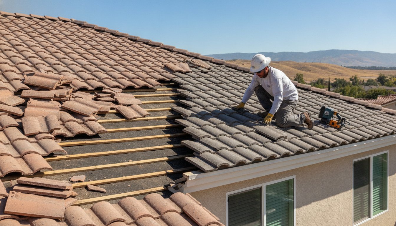 2026 Tile Roof Replacement Cost: A Southern California Homeowner’s Guide