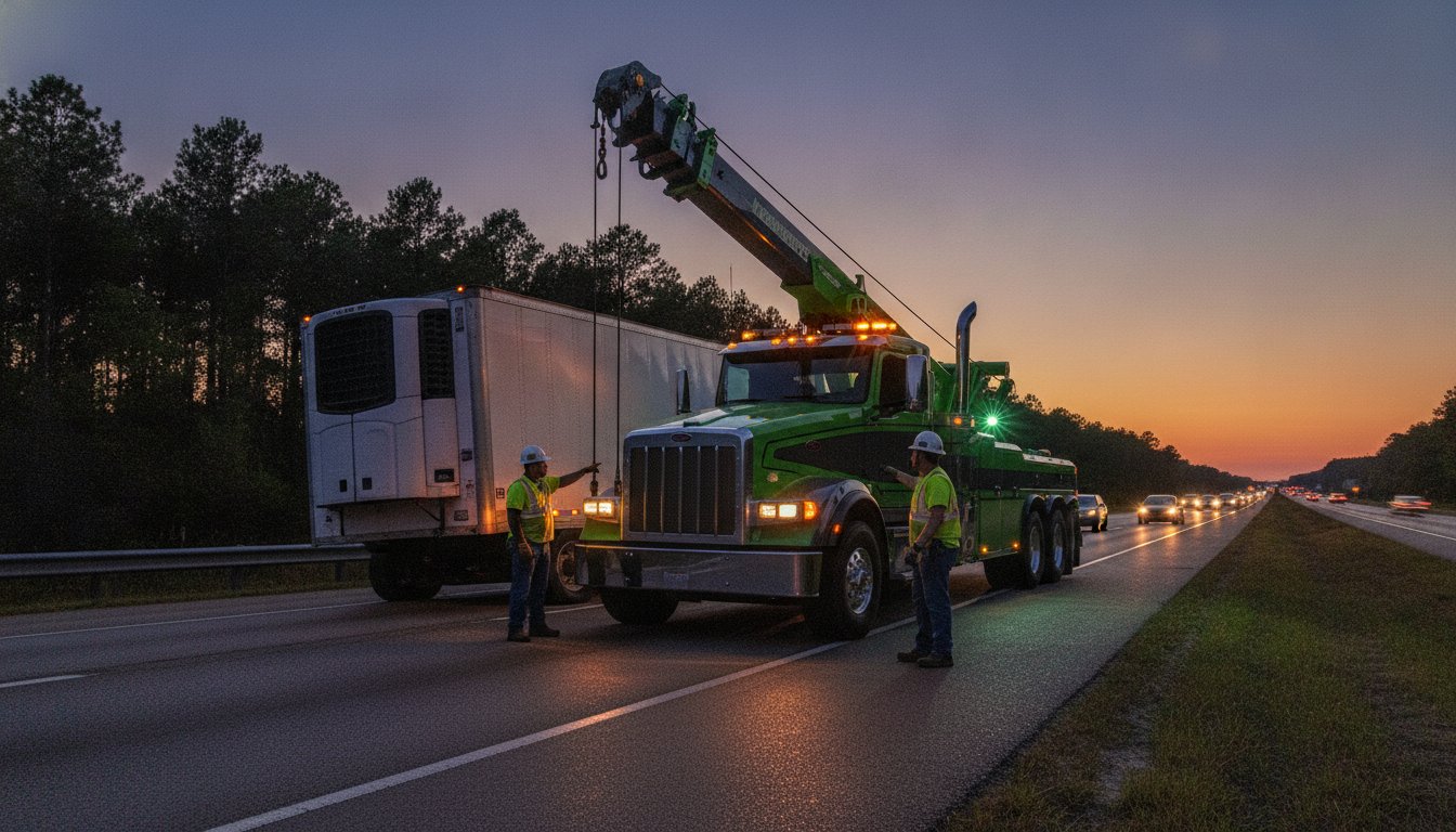24/7 Commercial Truck Roadside Assistance in Cleveland, TX: Heavy-Duty Support