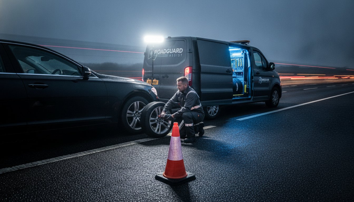 24/7 Mobile Tyre Repair in Essex: The Professional Roadside Response