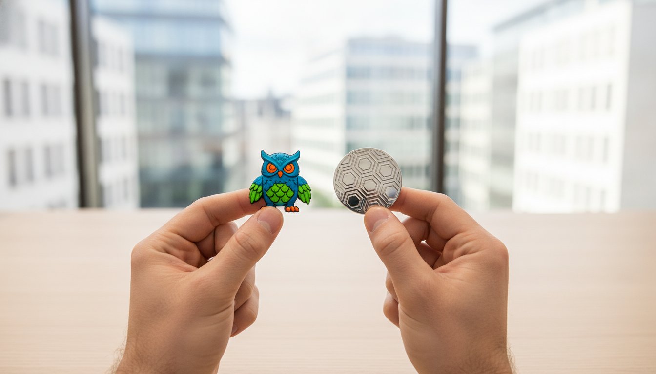 3D Polyresin Pins vs. Metall Pins: Der ultimative B2B-Vergleich für hochwertige Werbemittel