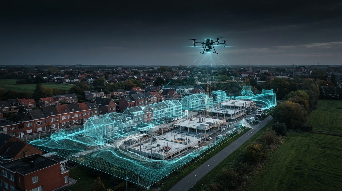 3D visualisatie voor projectontwikkeling: van dronegegevens naar projectinzicht