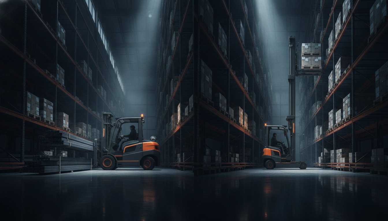 4-Way Forklift vs VNA Truck: Which Narrow Aisle Solution Fits Your Operation?