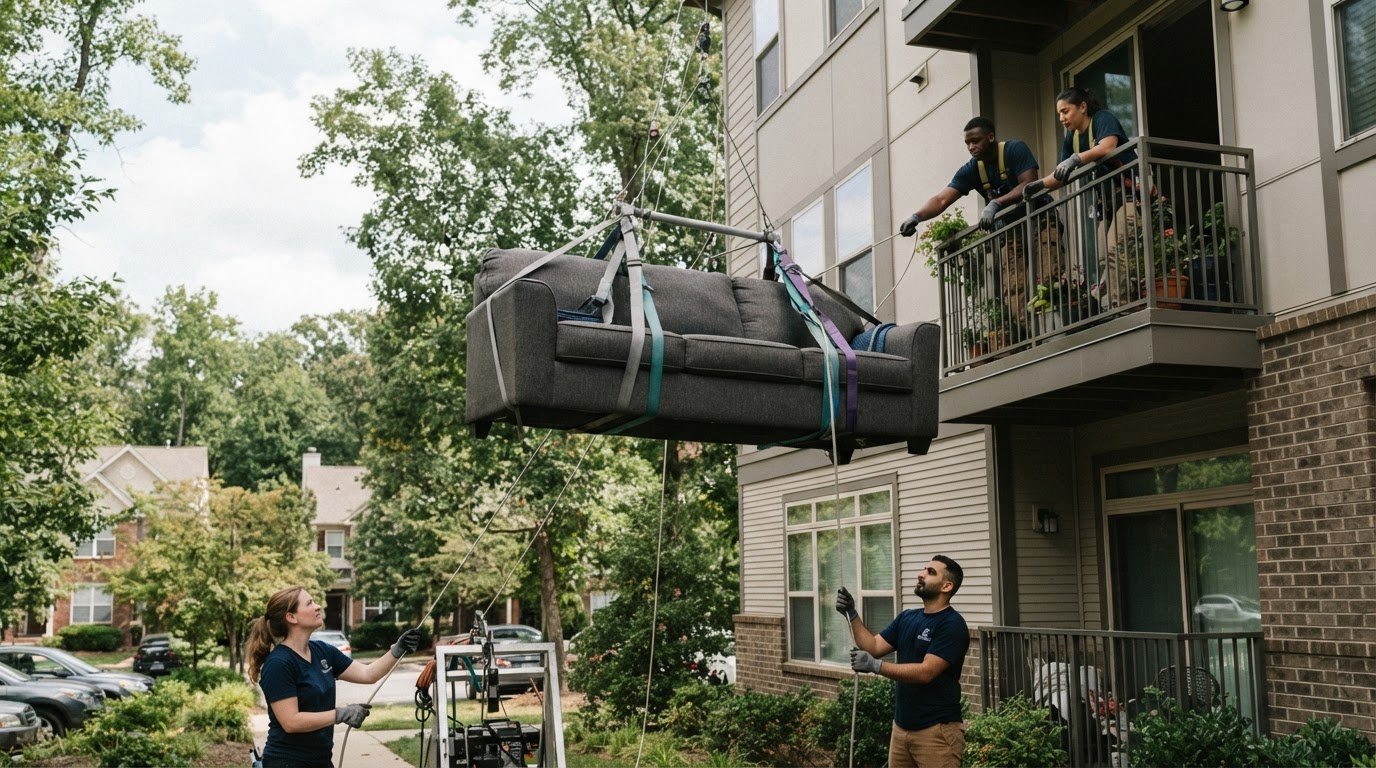5 Cost Factors for Emergency Sofa Hoisting in Reston