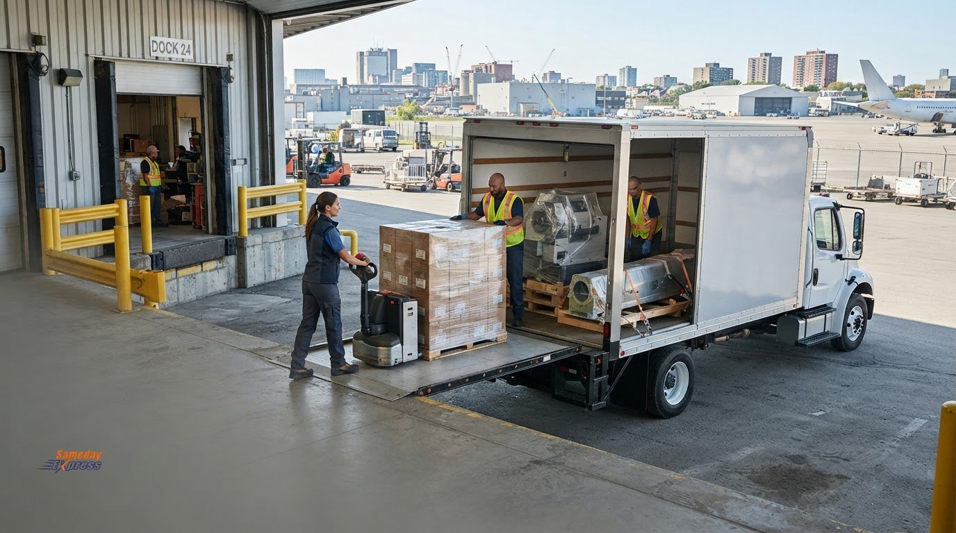 5-ton truck delivery service for commercial freight