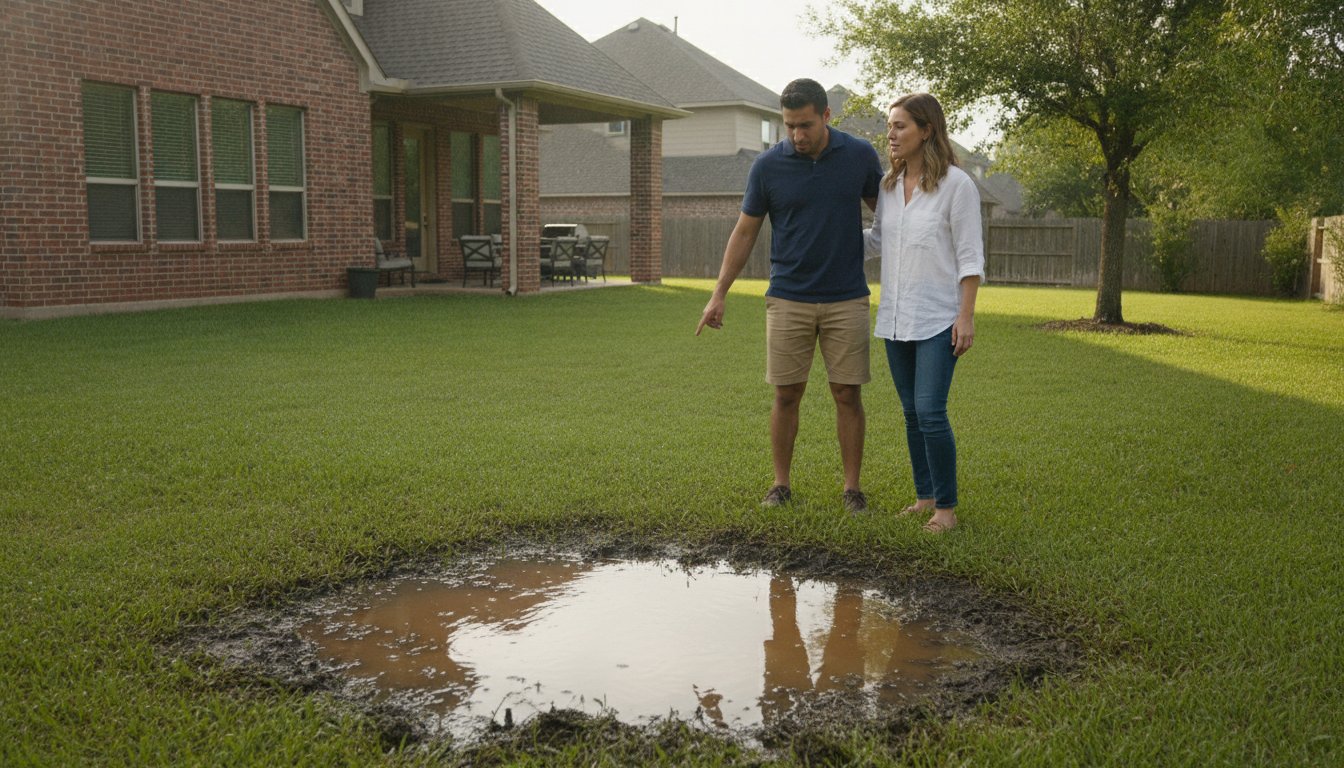 7 Critical Signs You Need a Yard Drainage System in Dallas-Fort Worth