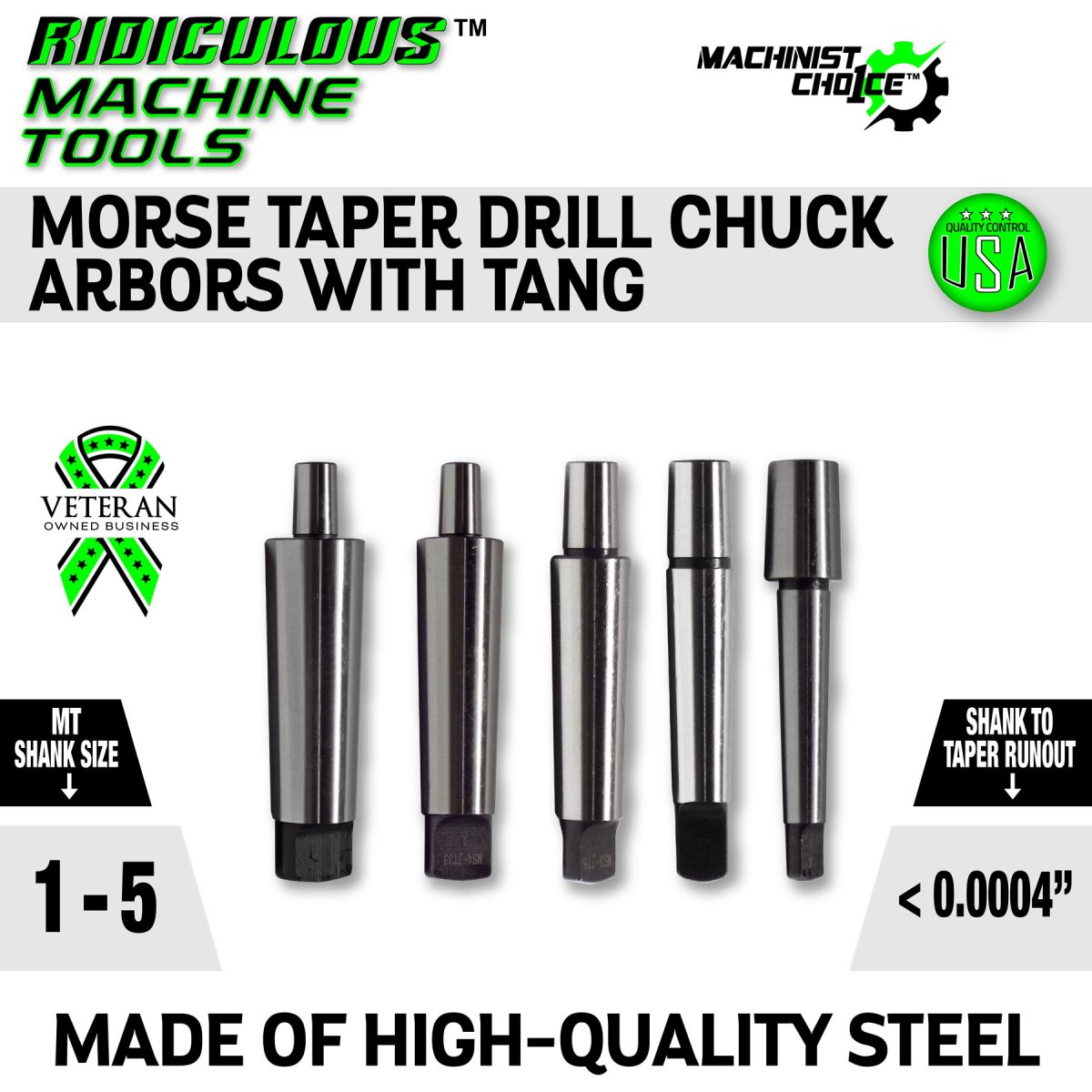 Bison vs Import Morse Taper Sleeves: Which to Choose?
