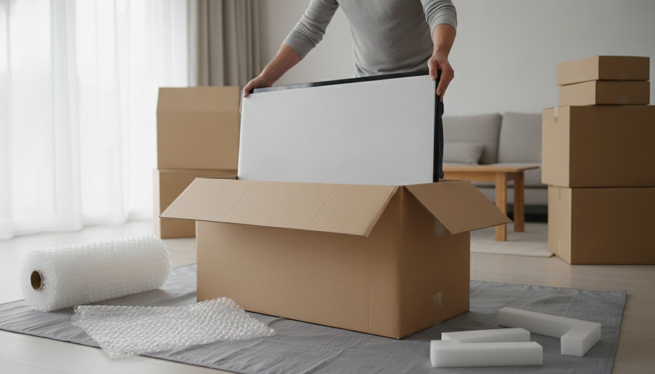 75 Inch TV Moving Box: The Ultimate UK Guide to Safe Transit