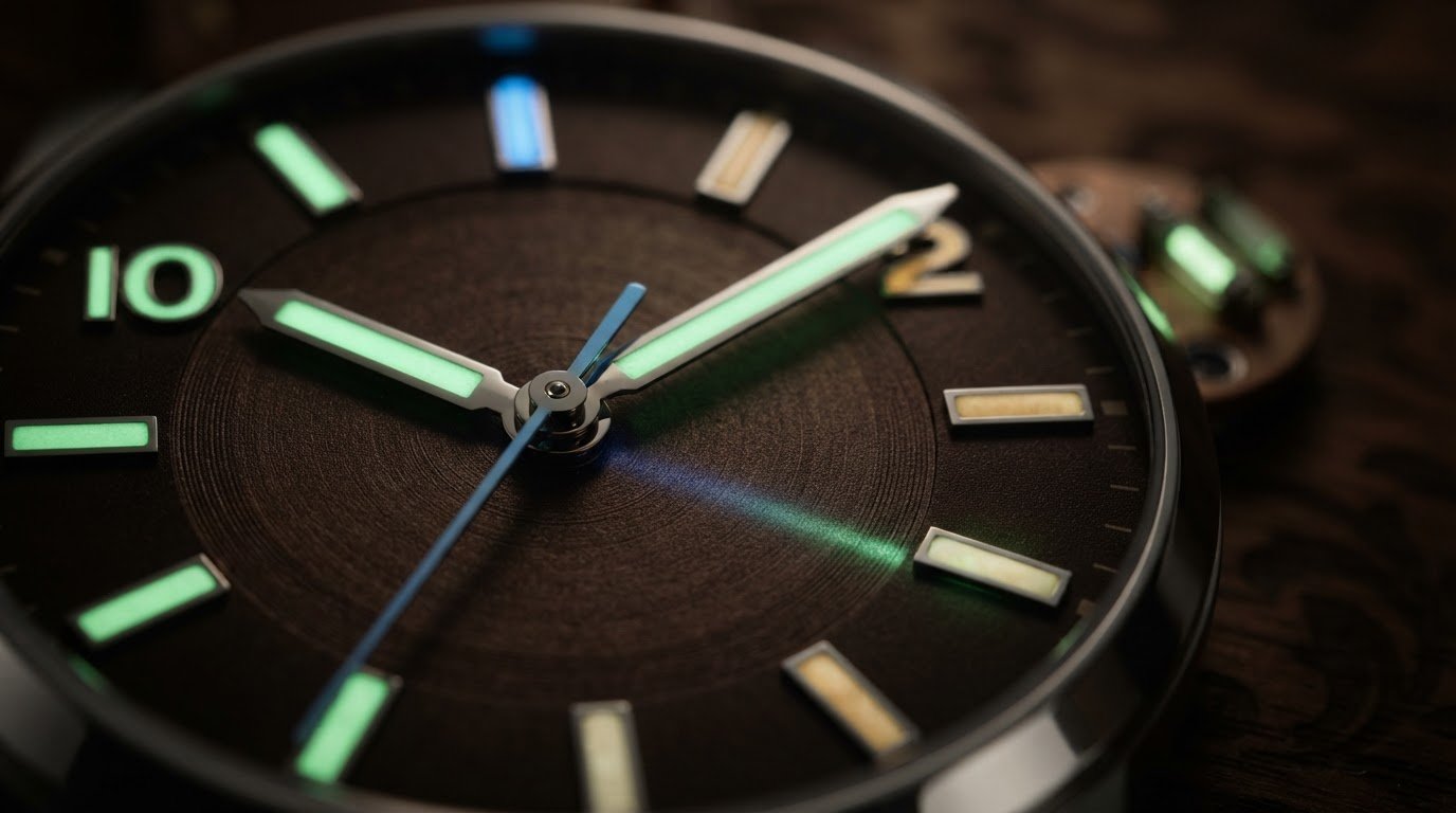 A Guide to Different Watch Lume Types: How They Glow and Age
