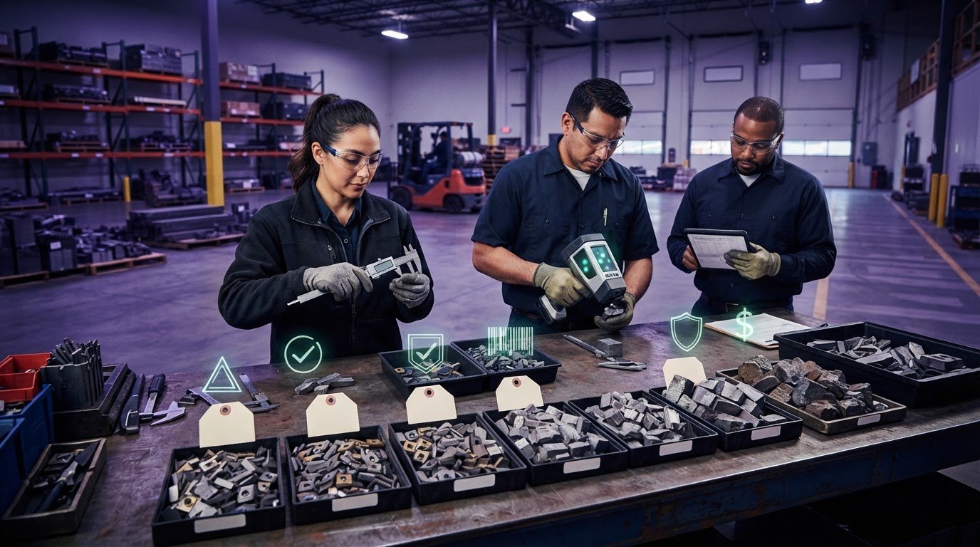 A Multi-Metric Qualification Process for Secondary Tungsten Scrap Suppliers