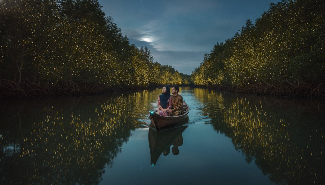 A Poetic Guide to the Cherating Firefly Tour: Illuminating the Mangrove Sanctuary