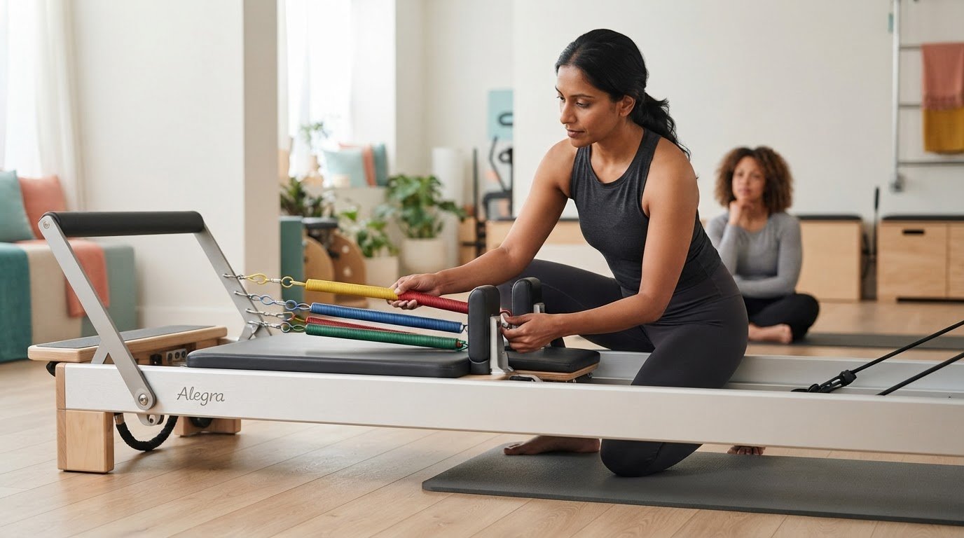 A Visual Guide to Reformer Spring Tension